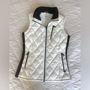 Calvin Klein White Puffer Vest